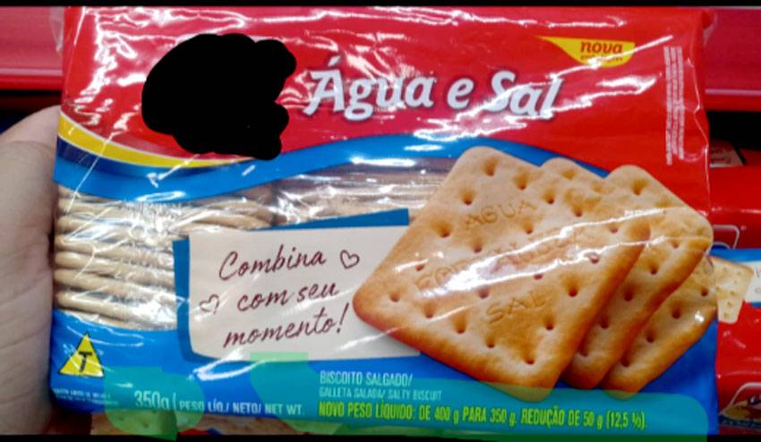 A reduflação nas prateleiras dos supermercados